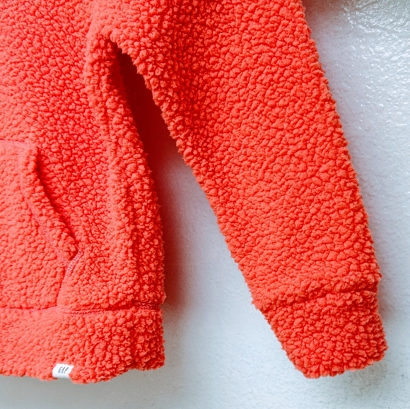 Gap Kids Cozy Plush hooded Sweatshirt l S - Picture 3 of 4